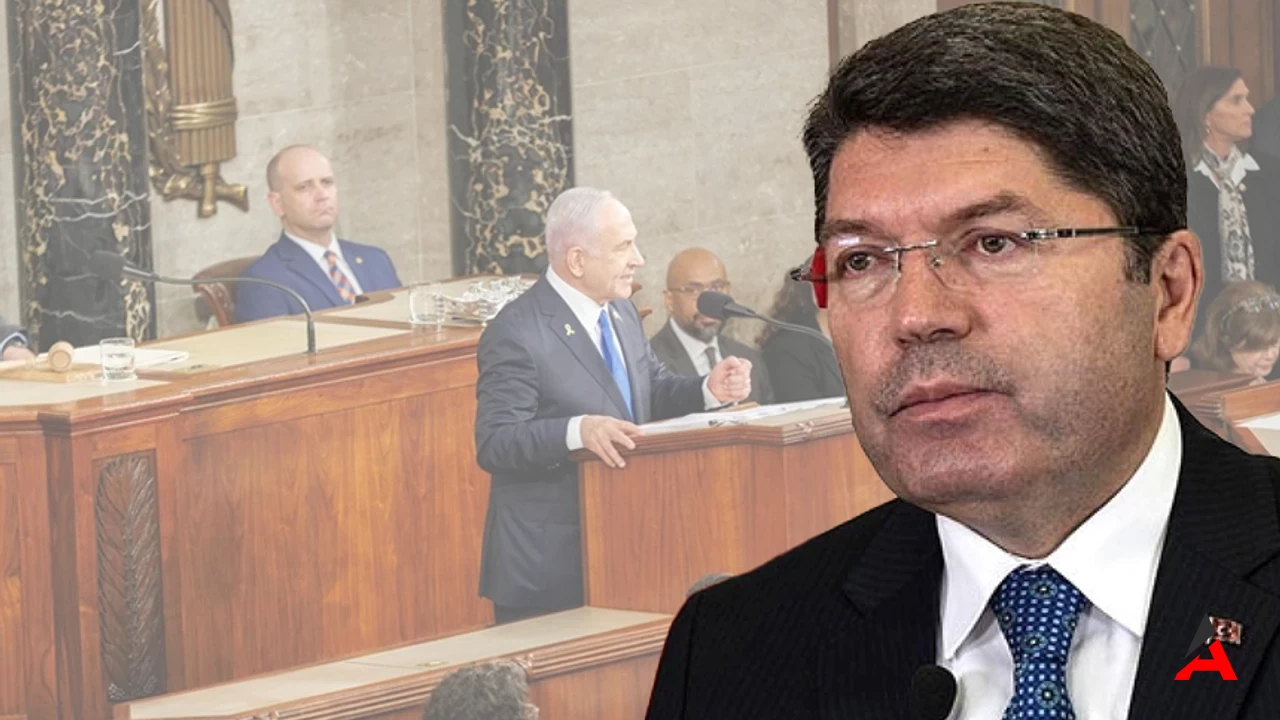 Adalet Bakanı Yılmaz Tunç’tan Netanyahu’nun ABD Kongresi’nde Alkışlanmasına Sert Tepki
