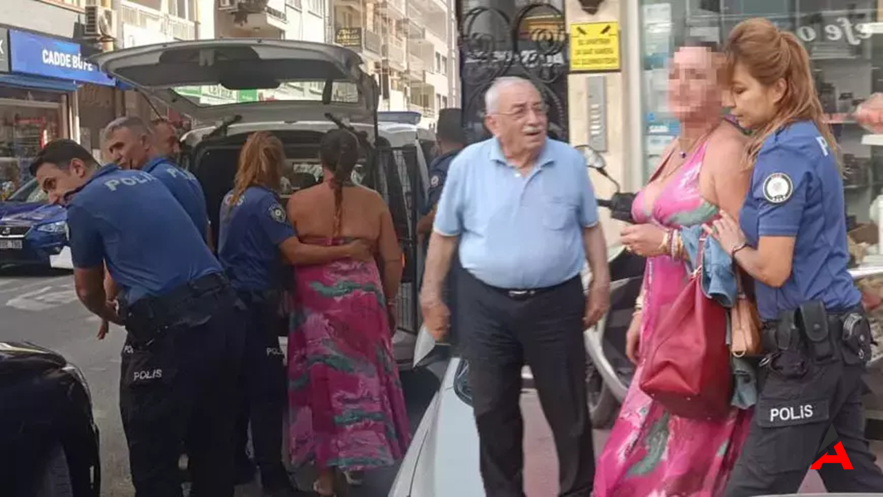 Aydın’da Eczane Soygunu: Kadın Hırsız Yakalanınca Polise Direndi, Gazetecilere Küfretti