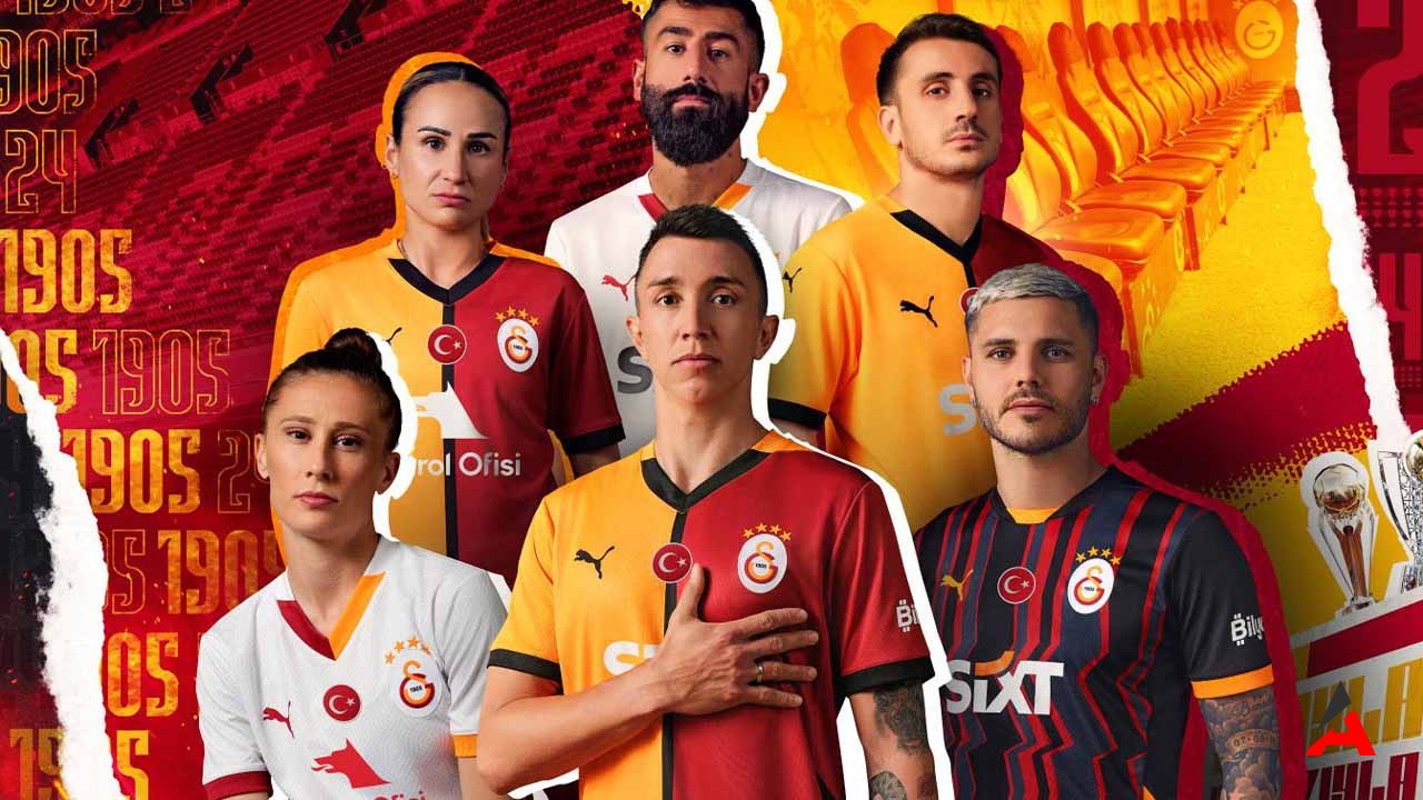 Galatasaray Yeni Sezon Formalarını Tanıttı