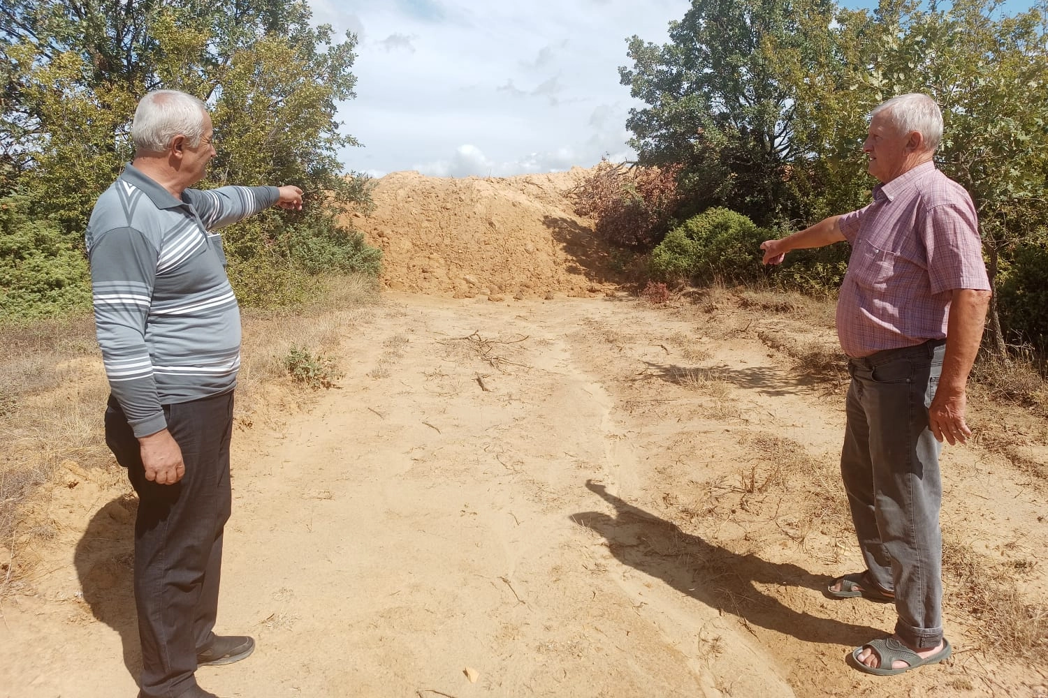 Keşan OSB’den Dolayı Tarlalarına Giremiyorlar
