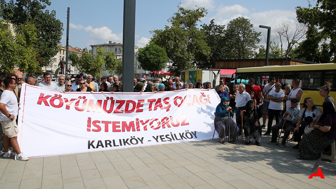 Keşan’da Köylüler Taş Ocağına Karşı Ayakta: 919 İmza Kaymakamlığa Teslim Edildi