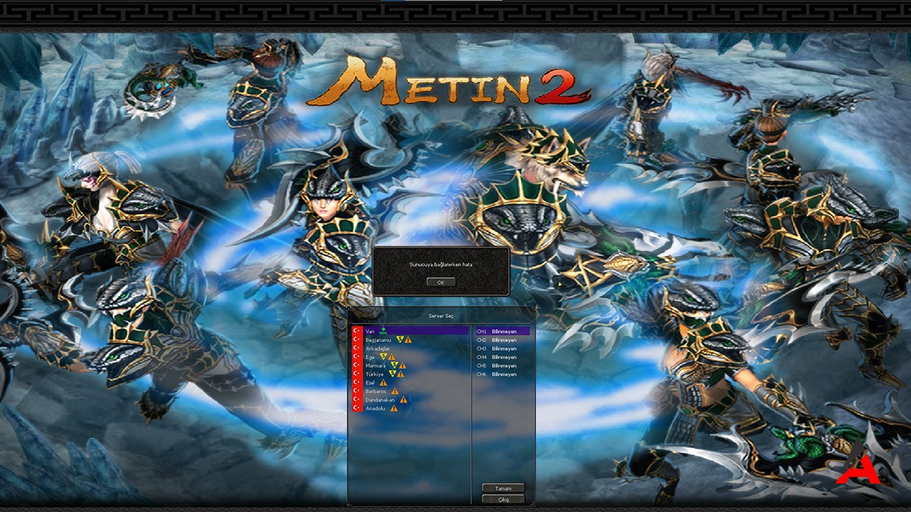 Metin2 Sunucuya Bağlanırken Hata Veriyor! Çözümü Nedir