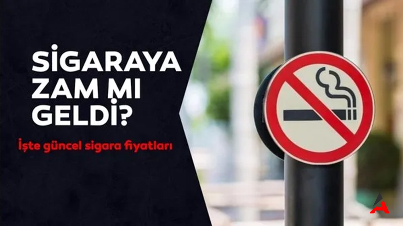 Ağustos’ta Sigara Fiyatlarına Şok Zam: Paket Başına 5 TL Artış!