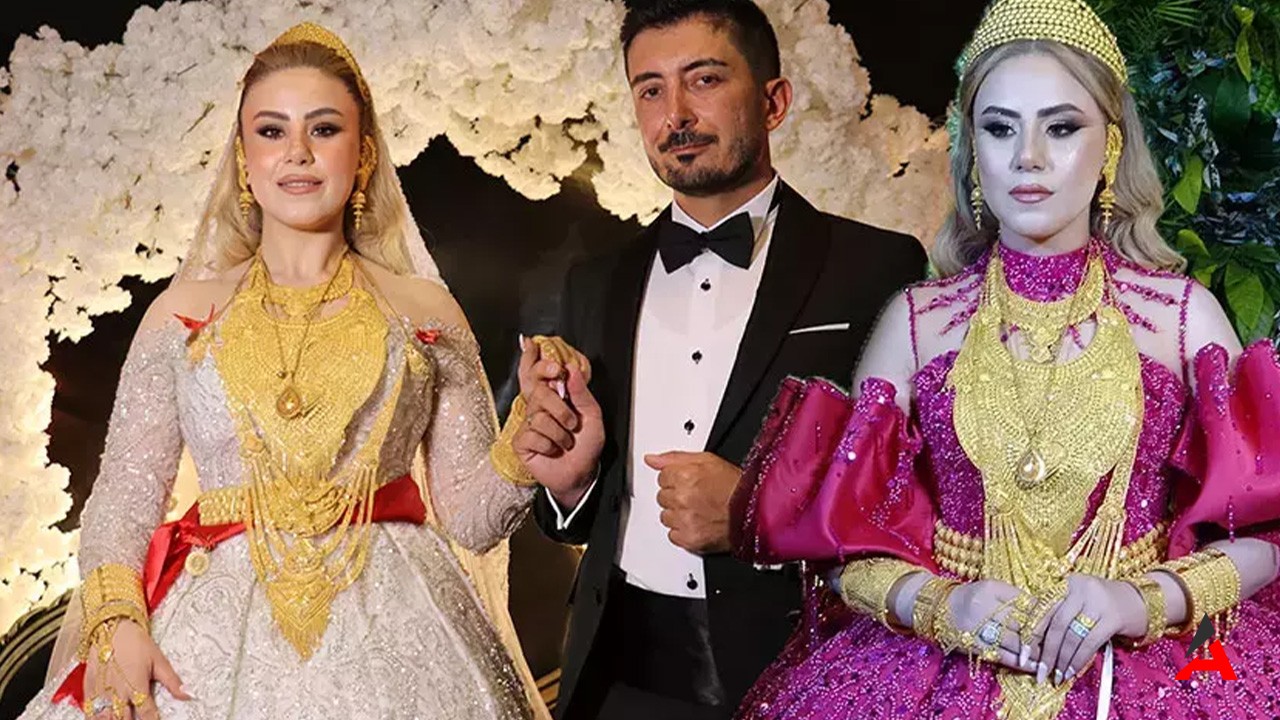 3 Kilo Altın ve 3 Milyon TL! Aşiret Düğününde Dudak Uçuklatan Takı Töreni
