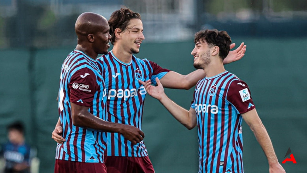 Trabzonspor Fırtınası: Hazırlık Maçında Zeleznicar Pancevo’yu 3-1 Yendi!