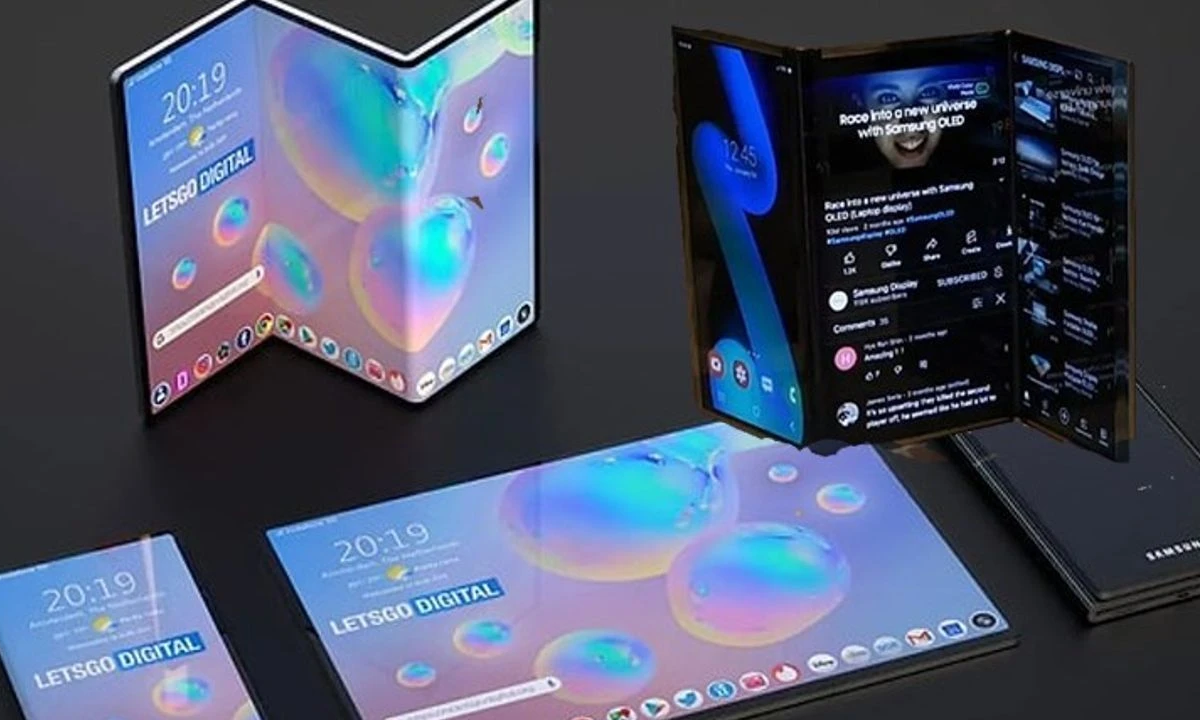 Samsung’dan Teknoloji Devrimi Üçe Katlanabilir Telefon Geliyor!