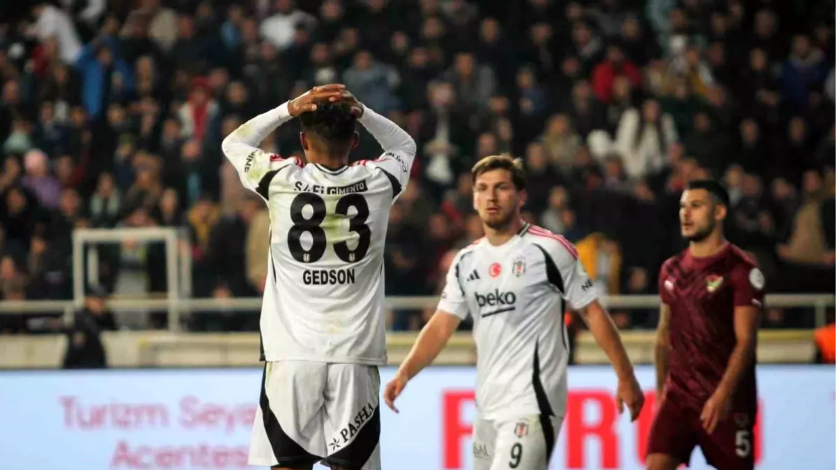 Beşiktaş 5 Maçtır Kazanamıyor! Hatayspor Deplasmanında 1 Puana Razı Oldu!