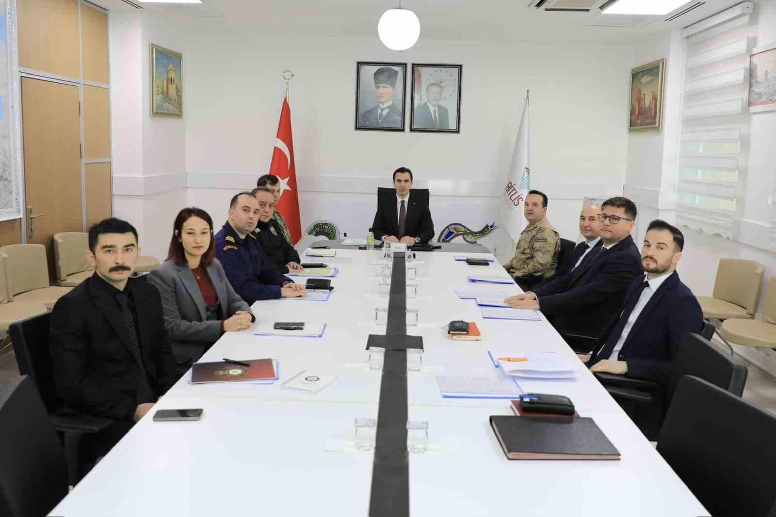 Bitlis Güvenlik Toplantısı: Şekeroğlu’nun Vurguları