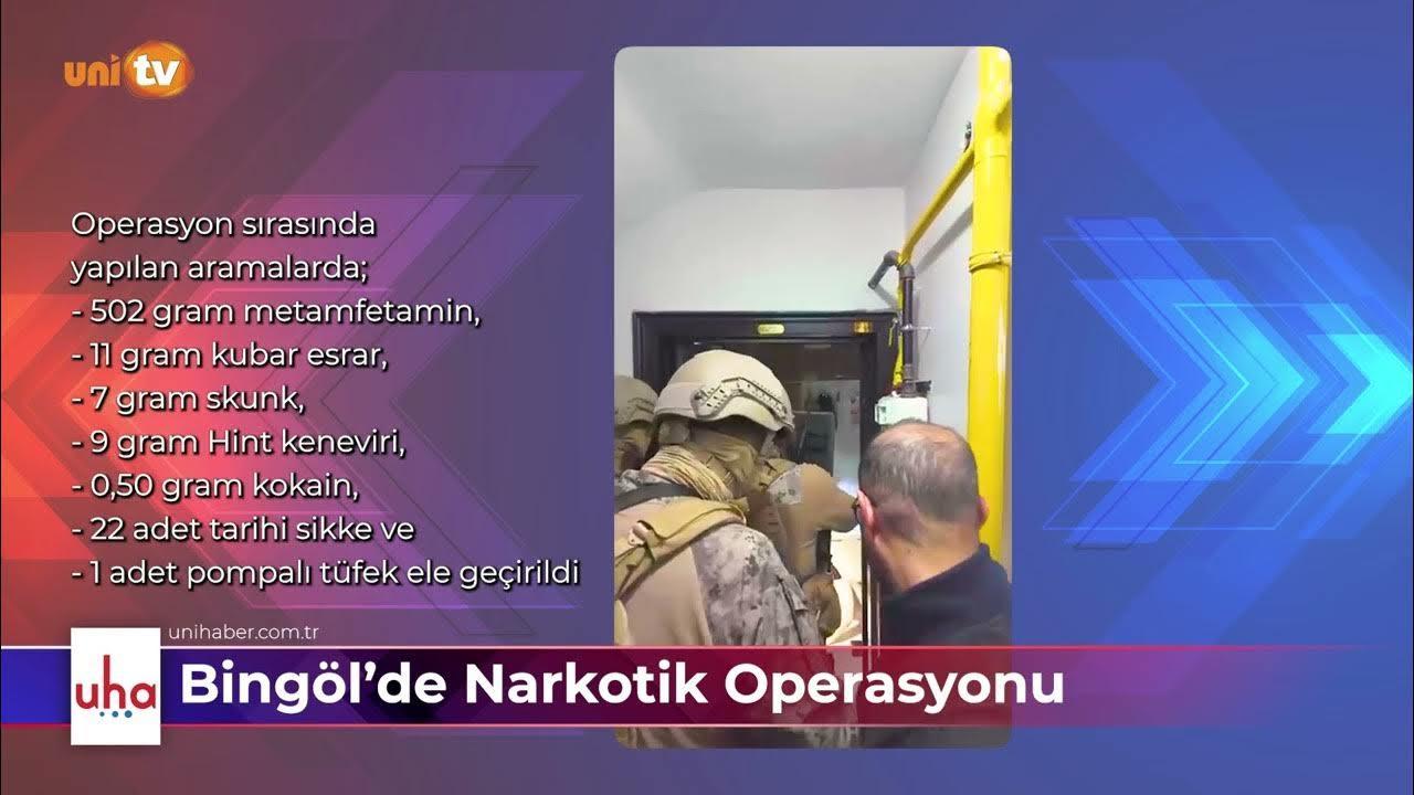 Bingöl Narkotik Operasyonu: 7 Şüpheli Yakalandı